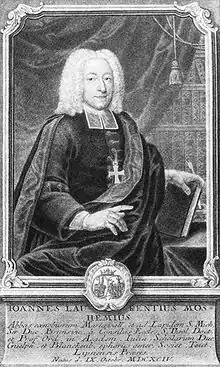 Theologe und Kanzlerv. Mosheim (ab 1747)