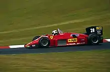 Johansson auf dem Nürburgring 1985