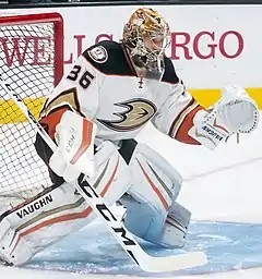 Torwart John Gibson