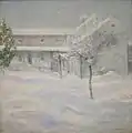John Henry Twachtman:Old Holley House, Cos Cob1901