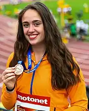Jorinde van KlinkenRang neun mit&nbsp;58,58&nbsp;m