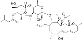 Struktur von Josamycin