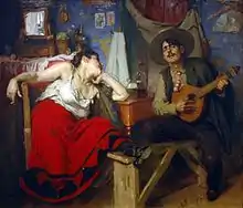 O Fado, Öl auf Leinwand, 1910