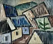 Landschaft im Regen (1928)