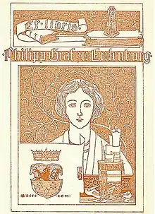 Joseph Sattler, Exlibris für Philipp Graf zu Eulenburg
