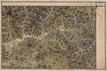 Rodna in der Josephinischen Landaufnahme von 1769 bis 1773