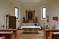 Der Innenraum der Josephs-Kapelle
