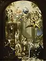 Juan Carreño: Die Gründung des Trinitarierordens mit der Primiz des heiligen Johannes von Martha 1666