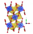 mit Blickrichtung parallel zur c-Achse