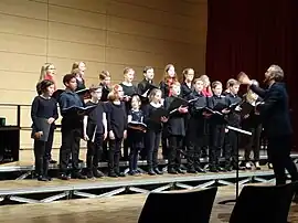 Auftritt in der Landesmusikakademie 2015 unter Leitung von Mike Garling