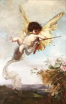 Zurückschießender Amor (1885)