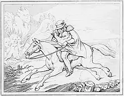 Goethe, Erlkönig, 1840.