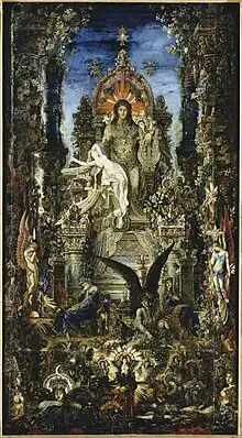 SymbolismusGustave Moreau: Jupiter und Semele, 1894–1895