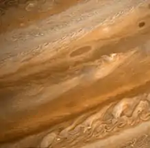 Detailaufnahme von Jupiter