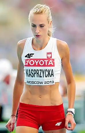 Justyna Kasprzycka (*&nbsp;1987)
