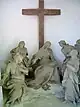 XIII. Der Leichnam Jesu wird vom Kreuze abgenommen