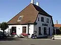 Kædeby: Giebel an der Straßenseite