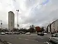 Trennung von Platz und „Ringpark“ durch die Nord-Süd-Fahrt