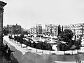 Ebertplatz – Richtung Nordwesten, Sudermanstraße (Juli 1899)
