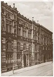 Schulgebäude St.-Apern-Straße, Postkarte o.&nbsp;J.