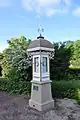 Lambrecht-Wettersäule im Kurpark von Königstein/Taunus