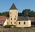 Filialkirche St. Dionysius (mittelalterlicher Wohnturm mit Kapelle)