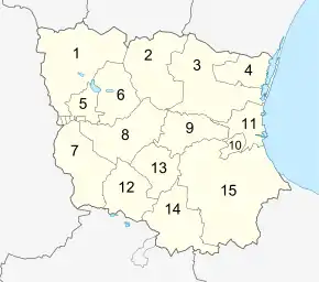 Kirchspiele der Kommune