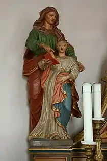Statue Anna mit Maria