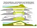 Querschnitte:Umbau vom Kleideich zum Sandkerndeich