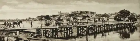 Feldbahnbrücke über den Styr bei Beresteczko