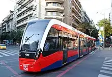 Straßenbahn in Belgrad (Serbien)