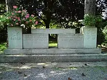 Gedenktafel im KZ-Friedhof Neckargartach
