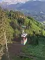 Kabine der Schladminger Tauernseilbahn