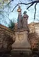 Statue des hl. Peregrinus in Kaaden (Kadaň)