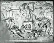 Alabasterrelief Auferstehung