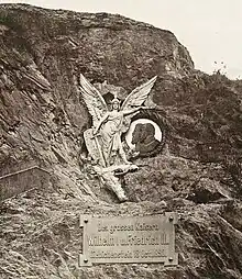 Ehemaliges Kaiserdenkmal am Giebichenstein, Halle (Saale)