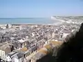 Ausblick nach Nord-Osten Richtung der Nachbargemeinde Mers-les-Bains
