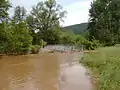 Mai 2006 in NiedersteinbachDurchfluss zum Zeitpunkt: ca. 35 m³/sweitere Bilder