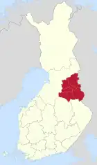 Lage in Finnland