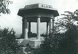 Gloriette, Reiterstatue Karl I. nicht ausgeführt