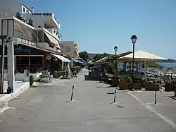 Strandpromenade von Kalamaki