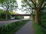 Überführung B67 an der Xantener Straße (B57)
