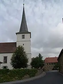 Die Kirche in Kaltensondheim