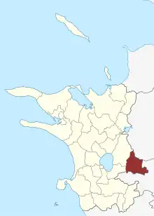 Lage des Reerslev Sogn in der Kalundborg Kommune