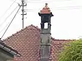 Kamin an einem Bauernhaus in Reimlingen