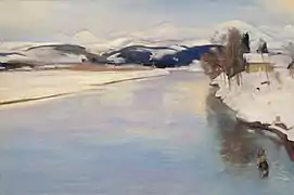 Am Mogami-Fluss, 1948