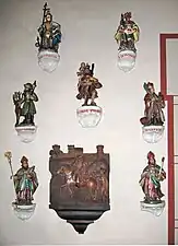 Sieben Nothelfer mit dem hl.&nbsp;Martin