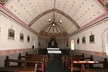 Innenansicht der Kapelle in Löllinghausen