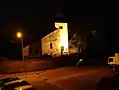 Kapelle St. Willibrordus bei Nacht