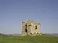Ruine der Kapelle Veresbaratok Tornya